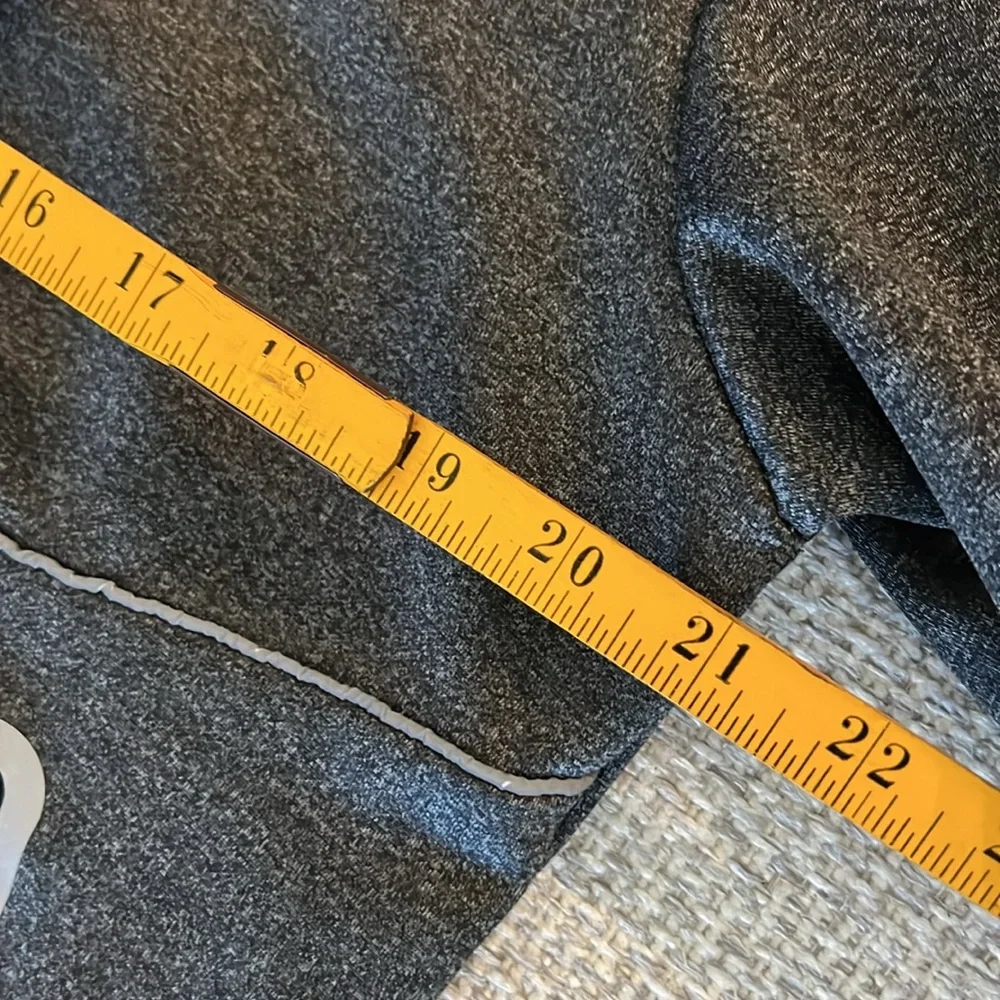 FRIED Denim Dark Heathered Gray Hoodie Sweatshirt Jacket